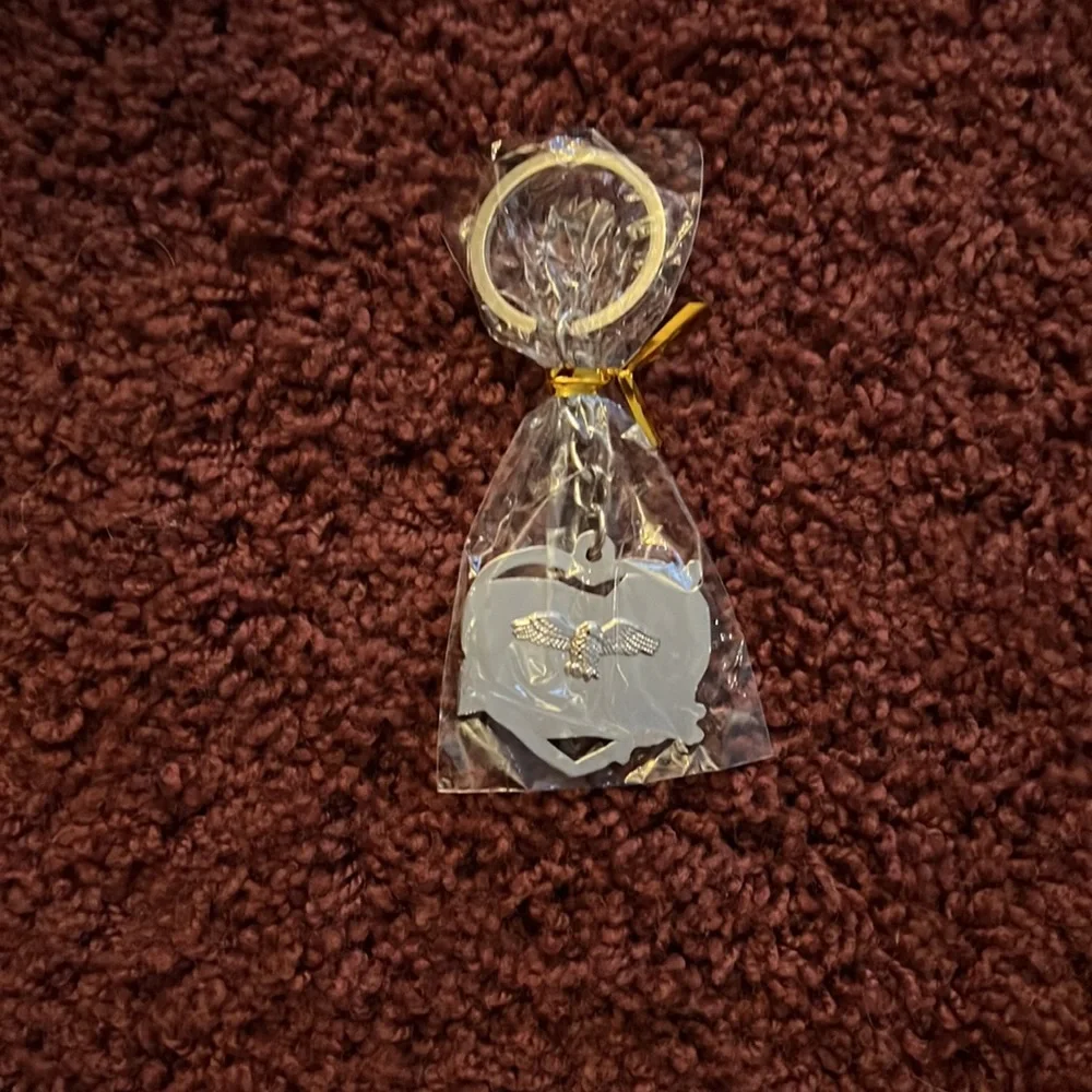 Proud to Be American Keychain